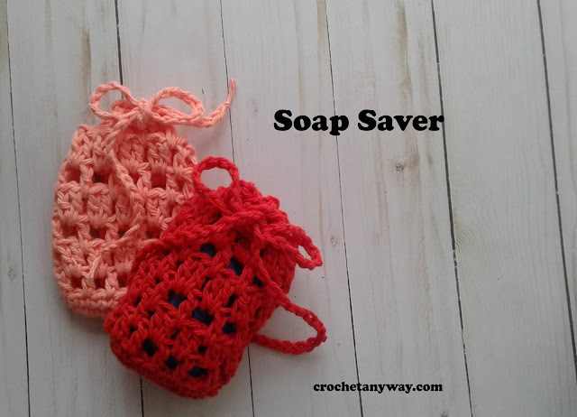 soap savers in peach and red