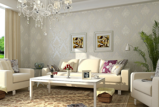 Image result for Tips Memilih Wallpaper Ruang Tamu yang Indah
