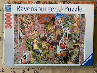 Ravensburger Garden of Sun Signs 3000 piece jigsaw puzzle