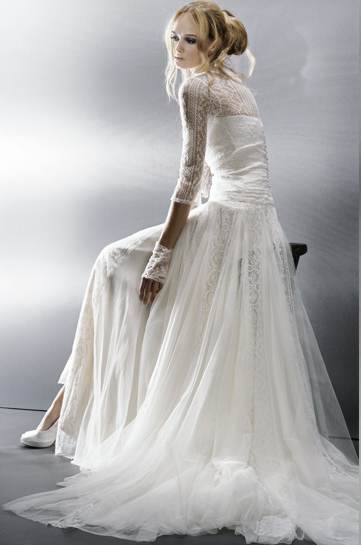 Modern bridal gowns lace design with the latest model will not be created 