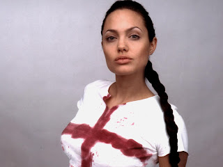 Free non watermarked wallpapers of Angelina Jolie at Fullwalls.blogspot.com