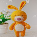 patron gratis conejo amigurumi | free pattern amigurumi rabbit 