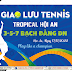 Phông Giao lưu Tennis nền xanh dương nổi bật CDR12 | VTPcorel |