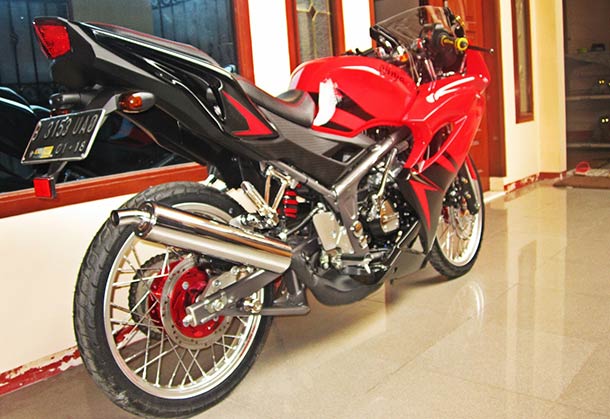 Modifikasi Ninja Rr Mono 250 150 Fi Full Fairing Bagus 