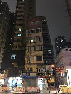 Last undeveloped building standing Sheung Wan Hong Kong