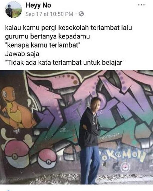 15 Status Lucu 'Bocah Sok Bijak' yang Kocak Banget