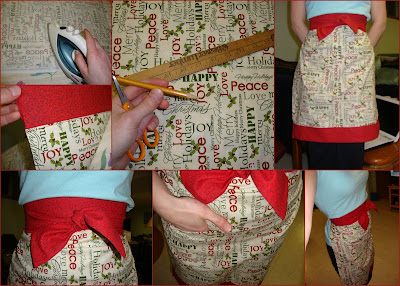 DIY Apron; Christmas Crafts