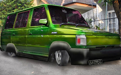 Koleksi Cutting Sticker Mobil Kijang Super Terbaru