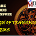 Design of transmission systems two mark questions with answer