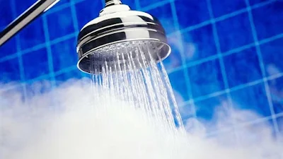 مخاطر الإستحمام بالماء الساخن