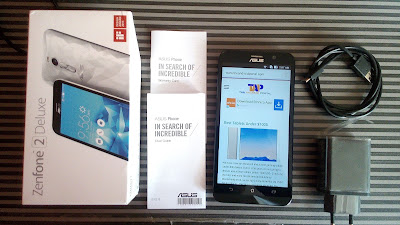 Harga Asus Zenfone 2 Deluxe  dan Spesifikasi, Smartphone Premium 4 GB RAM