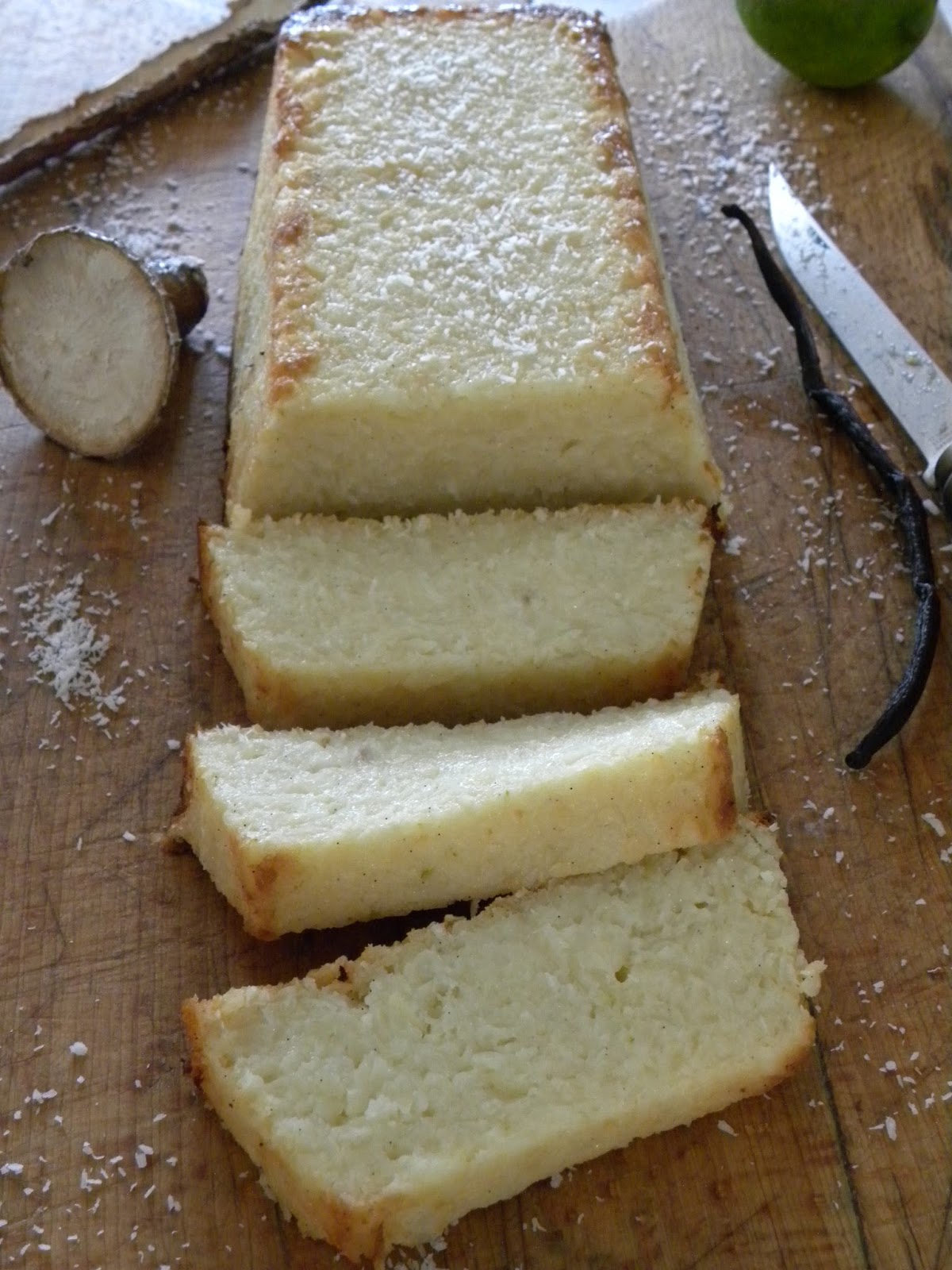 Vadrouilles Gourmandes Gateau De Manioc A La Noix De Coco Et Citron Vert