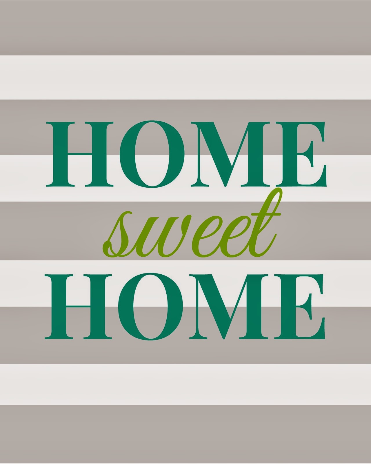 Nikkisu002639; Nacs: Home Sweet Home  Free Printable