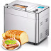  2.2 LB Automatic Bread Machine, 15-in-1 Fully Automatic Pre-programmed Menu Options, Stainles