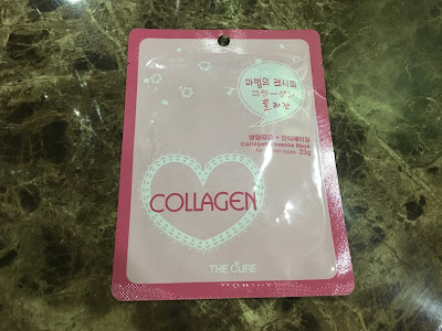 the cure sheet mask collagen