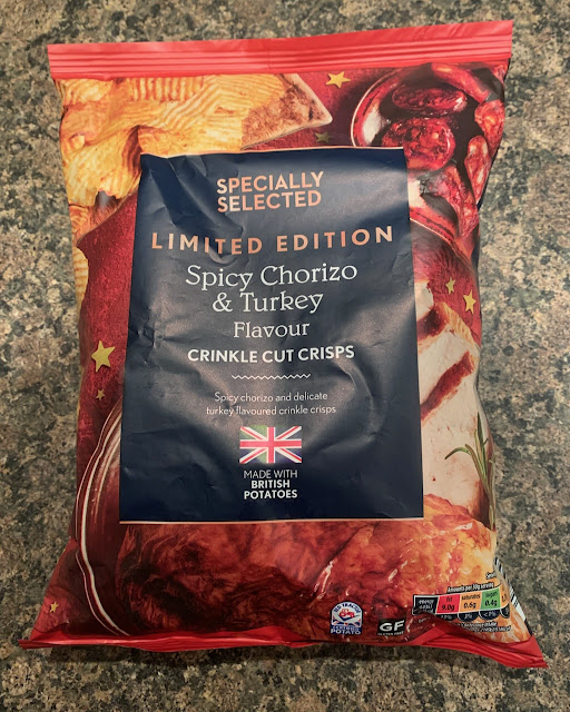 Specially Selected Spicy Chorizo and Turkey Flavour Crisps (Aldi)