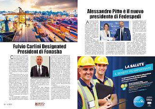 GIUGNO 2022 PAG. 36 - Fulvio Carlini Designated President di Fonasba