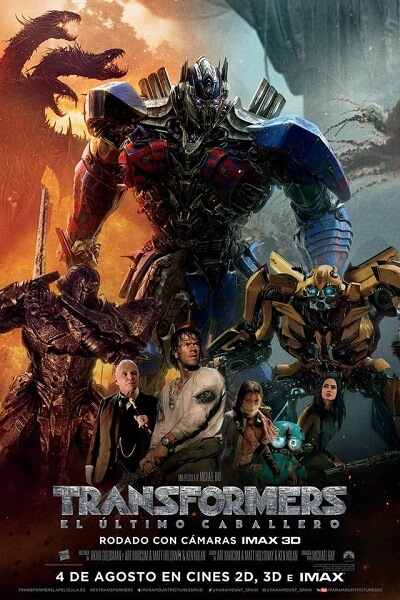 Transformers: El último caballero (2017) Latino - Mega