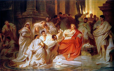 What were Julius Caesar's last words