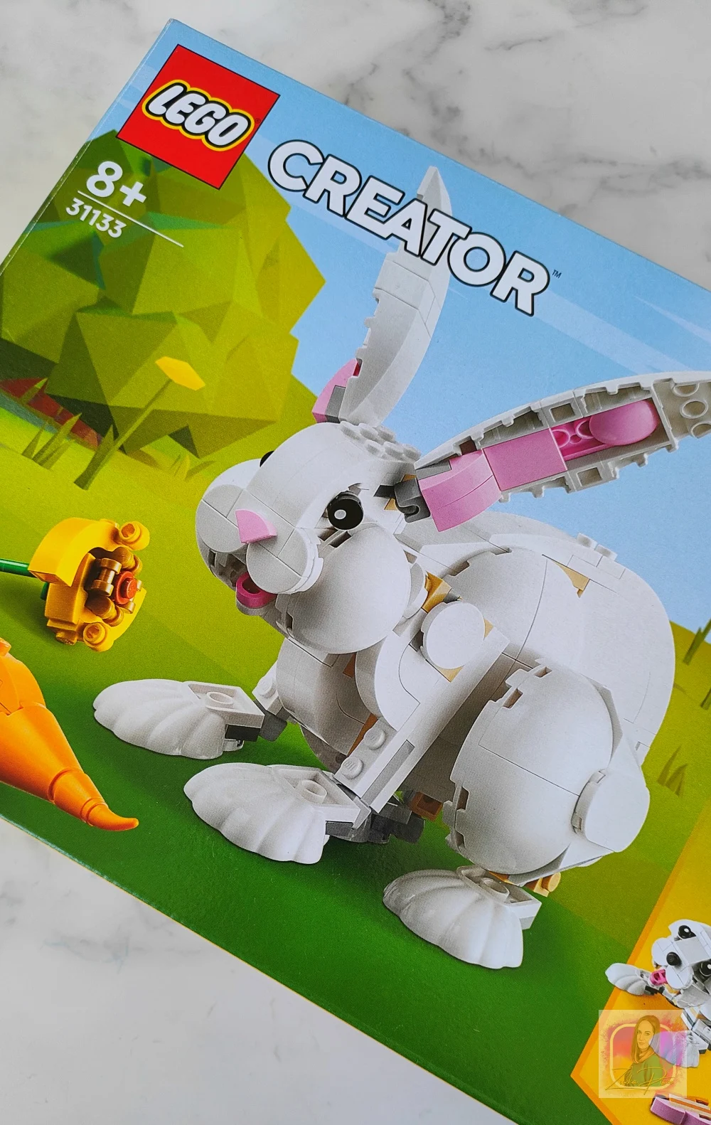 LEGO Creator Biały królik 31133 - księgarnia TaniaKsiazka.pl