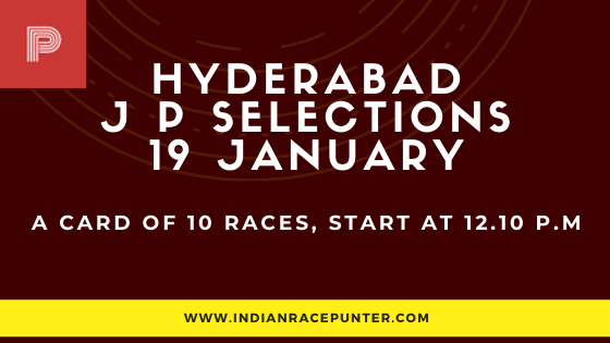 Hyderabad 2nd Jackpot Selections 19 January, Jackpot Selections by indianracepunter, free indian horse racing tips