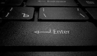 Black Keyboard Enter Button HD Wallpaper
