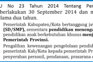 √ Provinsi Dan Kabupaten/Kota Siap Melakukan Amanat Uu No. 23 Tahun
2019 Perihal Pemerintah Daerah