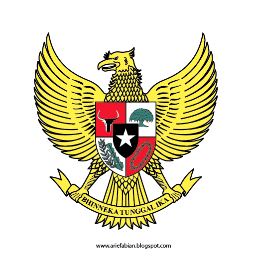 Vektor Garuda  Pancasila rie fabian