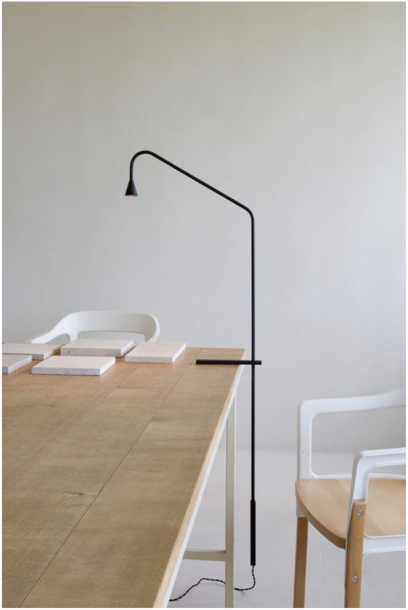 Austere T lamp by Hans Verstuyft