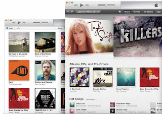 iTunes for Windows XP, Vista, Windows 7,or Windows 8