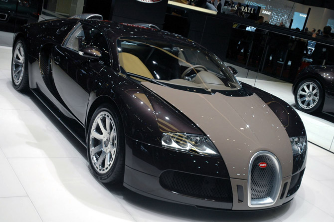 the Bugatti the Veyron