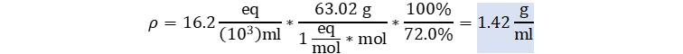 Cual es la densidad g/ml total de HNO3 al 16.2 normal y porcentaje en peso de 72.0%, Determine la densidad g/ml total de HNO3 al 16.2 normal y porcentaje en peso de 72.0%, Determinar la densidad g/ml total de HNO3 al 16.2 normal y porcentaje en peso de 72.0%, Obtenga la densidad g/ml total de HNO3 al 16.2 normal y porcentaje en peso de 72.0%, Obtener la densidad g/ml total de HNO3 al 16.2 normal y porcentaje en peso de 72.0%, Calcule la densidad g/ml total de HNO3 al 16.2 normal y porcentaje en peso de 72.0%, Calcular la densidad g/ml total de HNO3 al 16.2 normal y porcentaje en peso de 72.0%, Halle la densidad g/ml total de HNO3 al 16.2 normal y porcentaje en peso de 72.0%, Hallar la densidad g/ml total de HNO3 al 16.2 normal y porcentaje en peso de 72.0%,