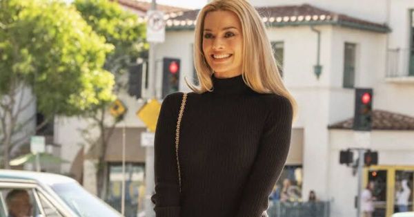 Margot Robbie plays the character of actress Sharon Tate in Once Upon a Time in Hollywood