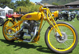 psyclone sportster ironhead 900 yellow board track