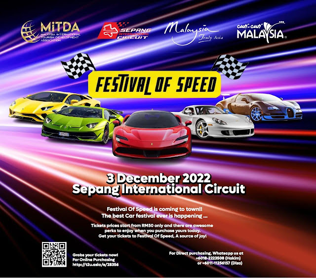 FESTIVAL OF SPEED GEGAR SEPANG INTERNATIONAL CIRCUIT 3 DISEMBER 2022