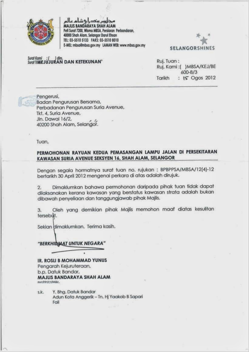 Surat Rayuan Permohonan Rumah Mampu Milik Johor - Xiaominismes