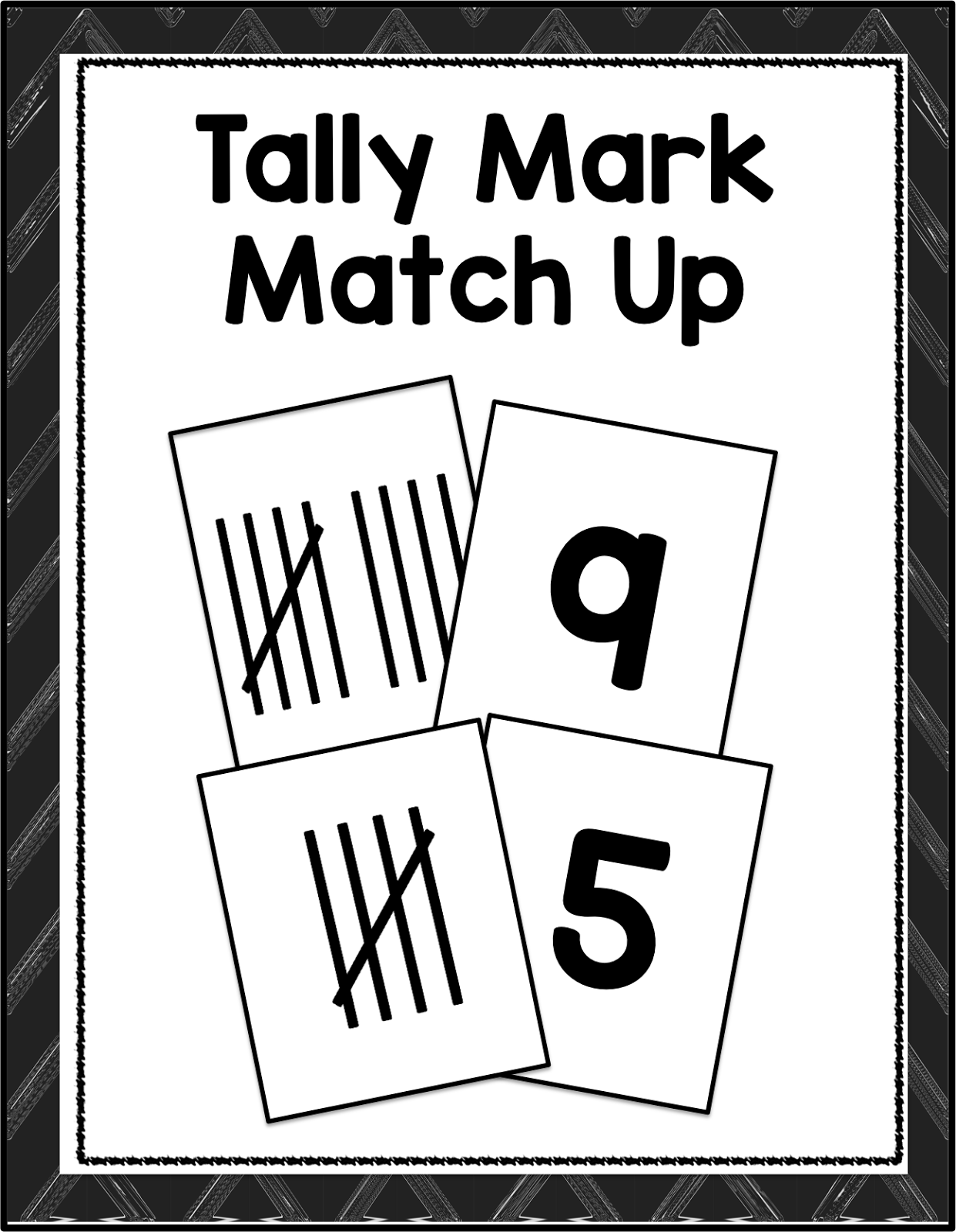 tally mark practice, tally mark cards