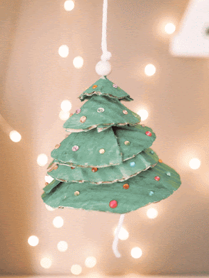 Adorno árbol de Navidad.