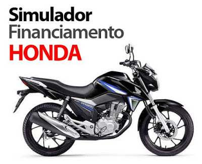 financiamento moto honda