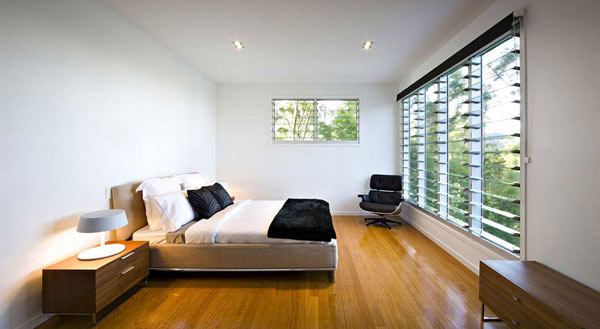 Photo of modern minimalist bedroom