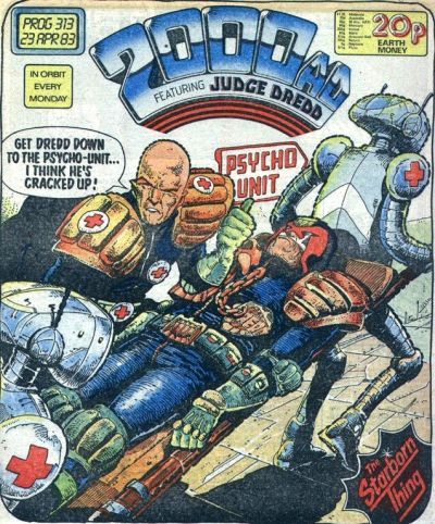 2000 AD prog 313, Judge Dredd