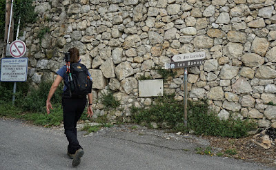 Chemin des Lucioles in St-Jeannet