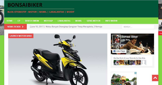 Bonsaibiker.com - Blog Otomotif  Terbaik Di Indonesia