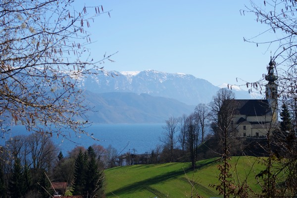 autriche salzkammergut attersee randonnée