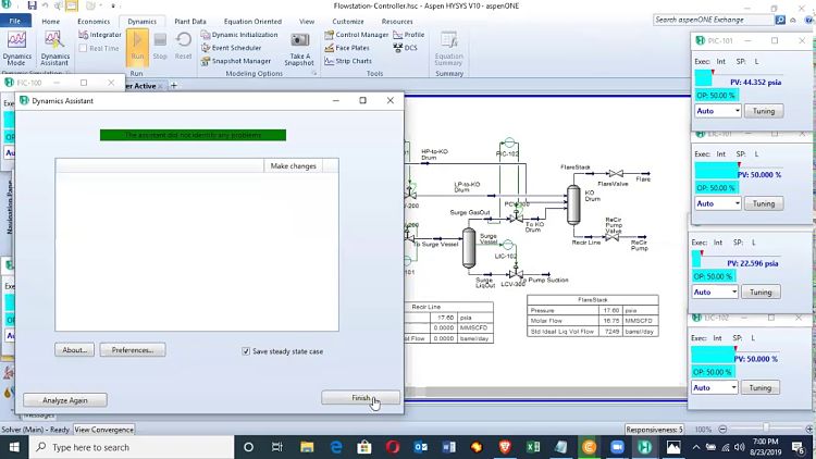 Ingresando datos en Aspen Hysys