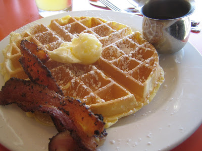 Matt's Big Breakfast - waffle