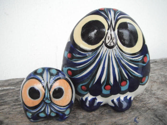 ceramics pottery Guatemala owl buho tecolote