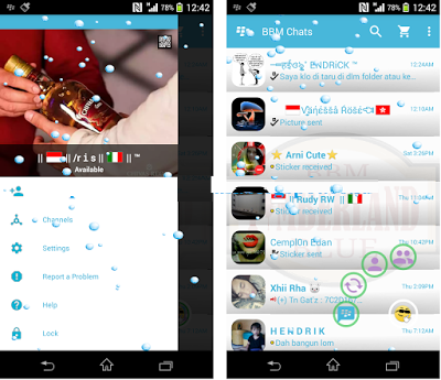 BBM Mod Blue Versi 2.12.0.11 Clone dan Not Clone Update