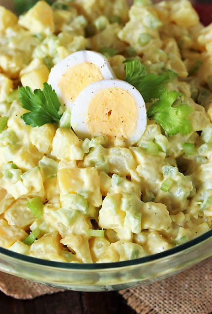 Potato Salad with Eggs and Celery Image