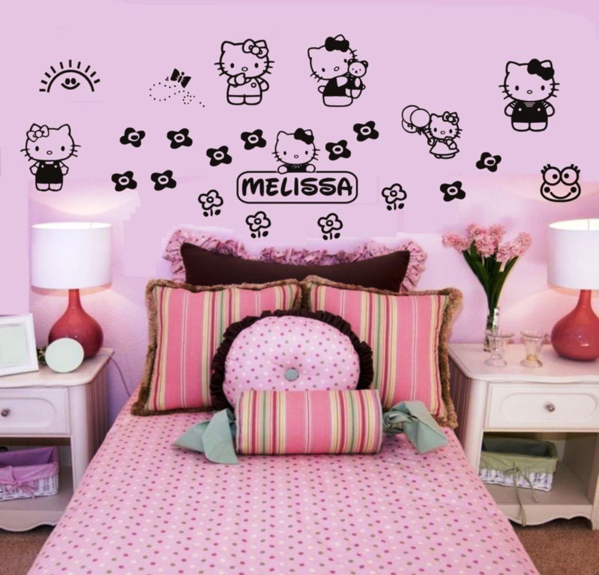 Hello Kitty Bedroom Decorations